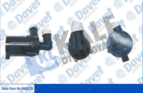 KALE 358270 Ek Su Pompasi Elektrikli Caddy 09- Golf 07-14 Octavia 04-08  ####
